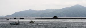 Fisherman in the Seto Inland Sea