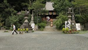 Buddhist temple on Matsuyama Tour