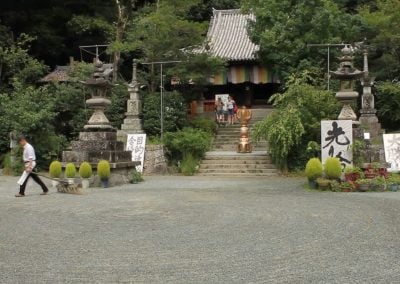 Buddhist temple on Matsuyama Tour
